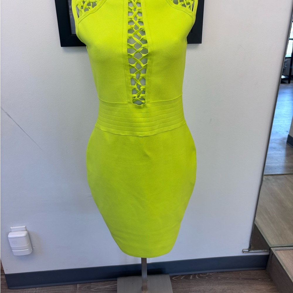 Vibrant Yellow Sleeveless Dress